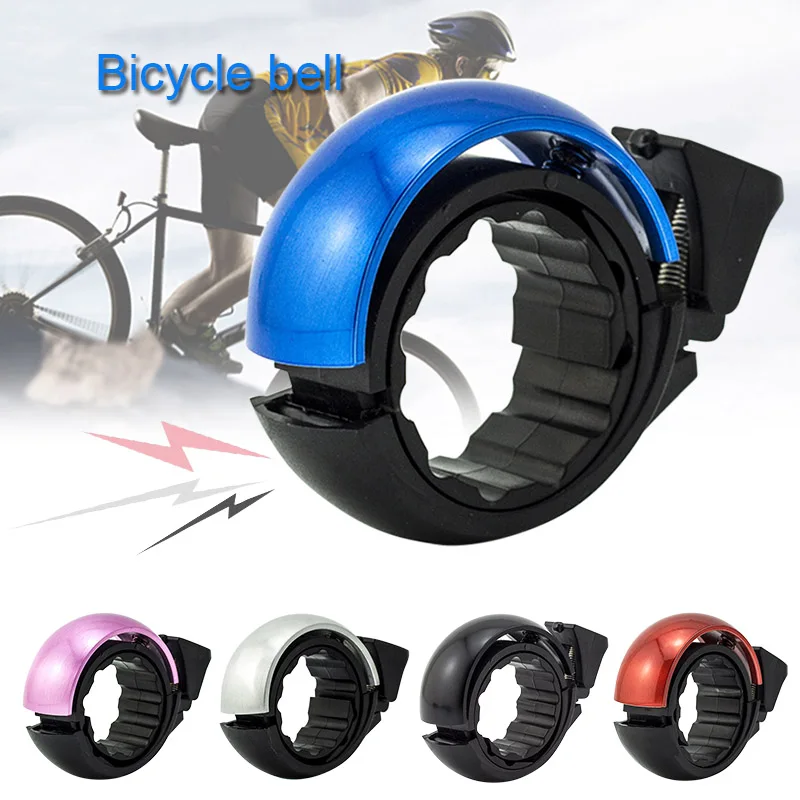 

2019 HOT Q Bike Bells Mountain Bikes Racing Bicycle Horn Bell Aluminum Alloy+ABS Clear Sound 95DB BB55