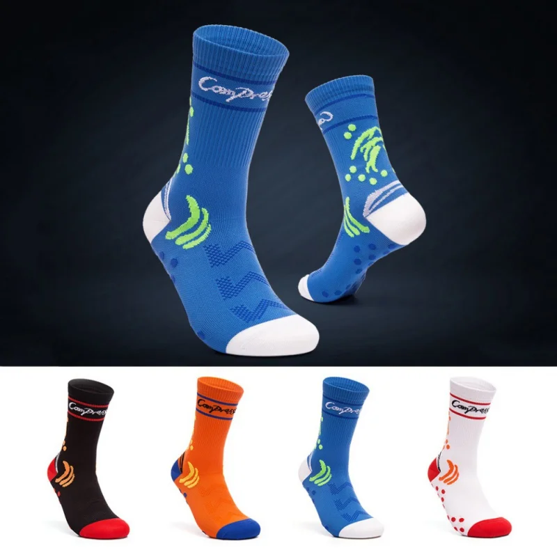 Compression stocking Men Cycling Socks Sport sock Basketball Running