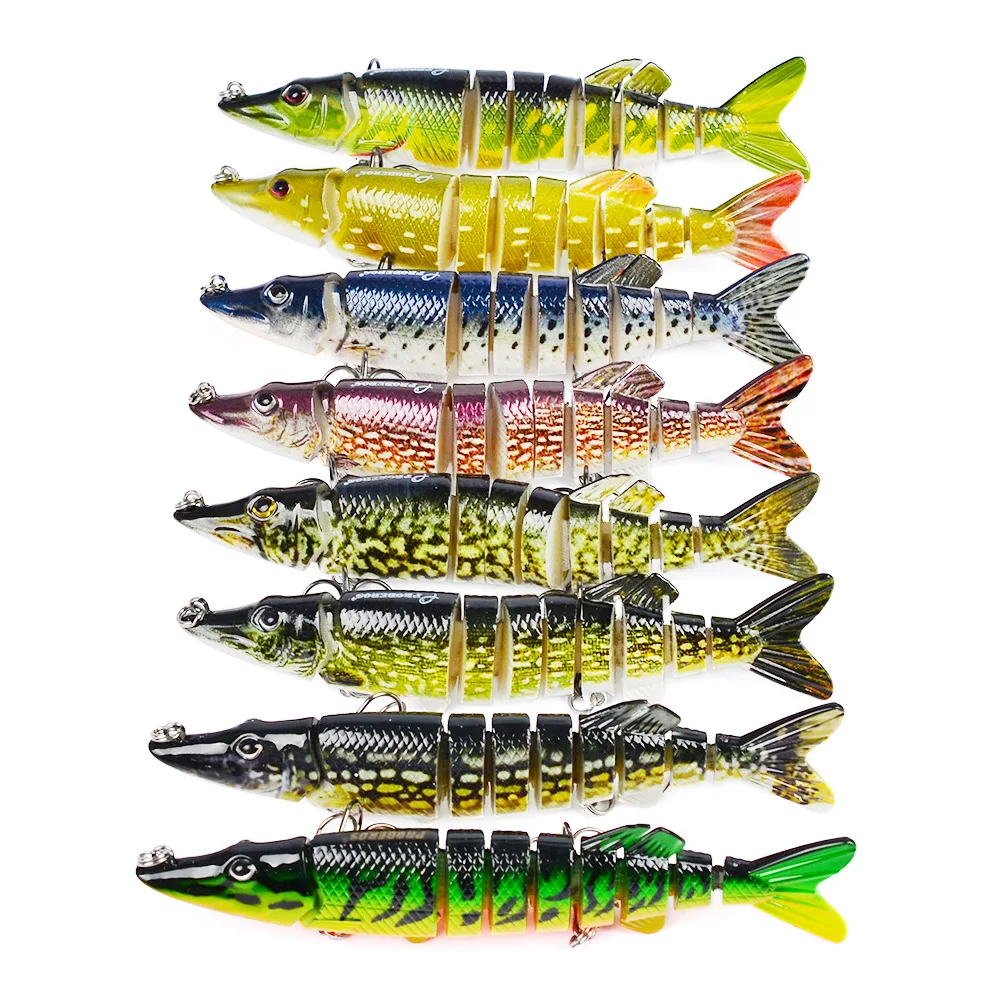 HiUmi 12cm 20g Big Isca Artificial Pike Lure Muskie Fishing Lures