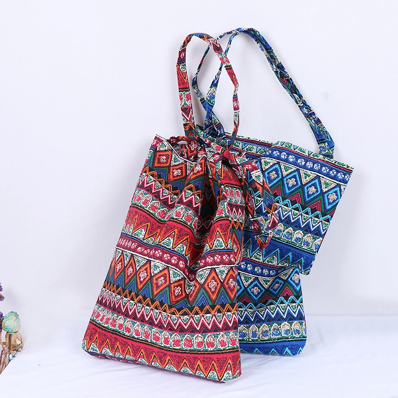 1 шт. многоразовая хозяйственная сумка эко женская сумка складная сумка для пляжа Повседневная сумка через плечо с цветочным принтом Повседневная Холщовая Сумка-тоут