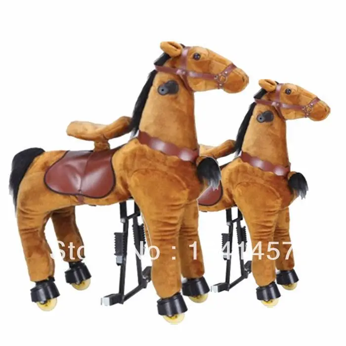 large rideable toy horses