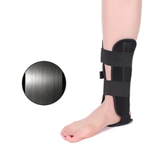 3 размера фиксатор для поддержки лодыжки регулируемый фиксатор для стоп Ортез ОК ткань нейлон застежка пластина вентиляционные отверстия Корректор осанки