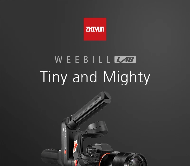 Zhiyun WEEBILL LAB 3 оси ручной карданный беспроводной передачи изображения для беззеркальной камеры DSLRs стабилизатор PK DJI Ronin S