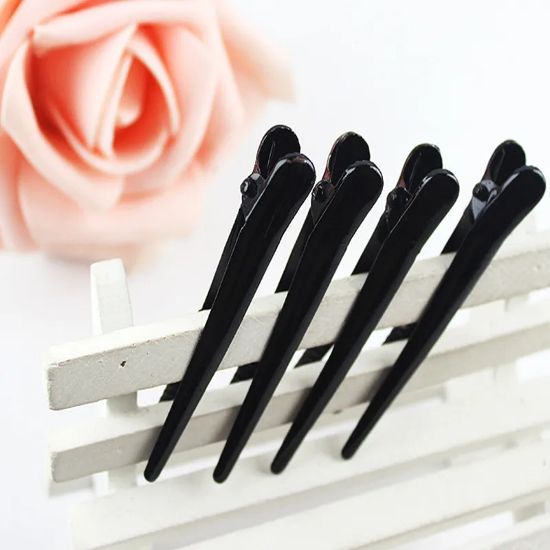 10Pcs DIY Black Metal Single Prong Hairstyle Alligator Hair Clip Large Barrettes Headwear For Women Wholesale Hairpin 10Pcs DIY Black Metal Single Prong Hairstyle Alligator Hair Clip Large Barrettes Headwear For Women Wholesale Hairpin