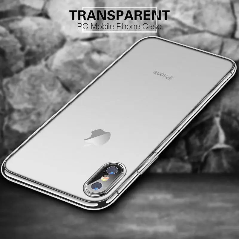 coque iphone xs transparente mince