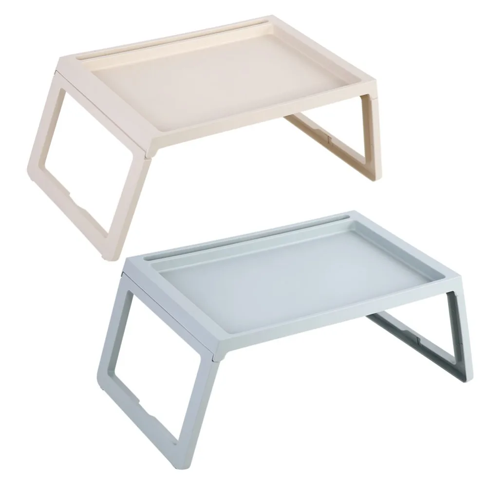 

PP Plastic Foldable Desk Breakfast Bed Table Computer Laptop Holder Portable Serving Tray for Home Office Outdoor etc