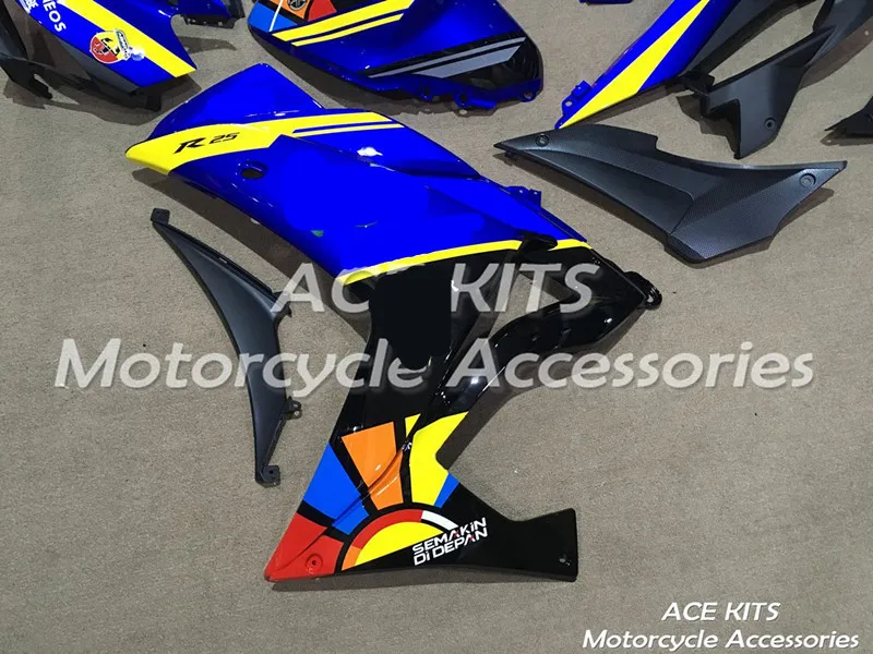 Мотоциклетный обтекатель abs для Yamaha R25 R3 инъекции кузова всех видов цвета № 125