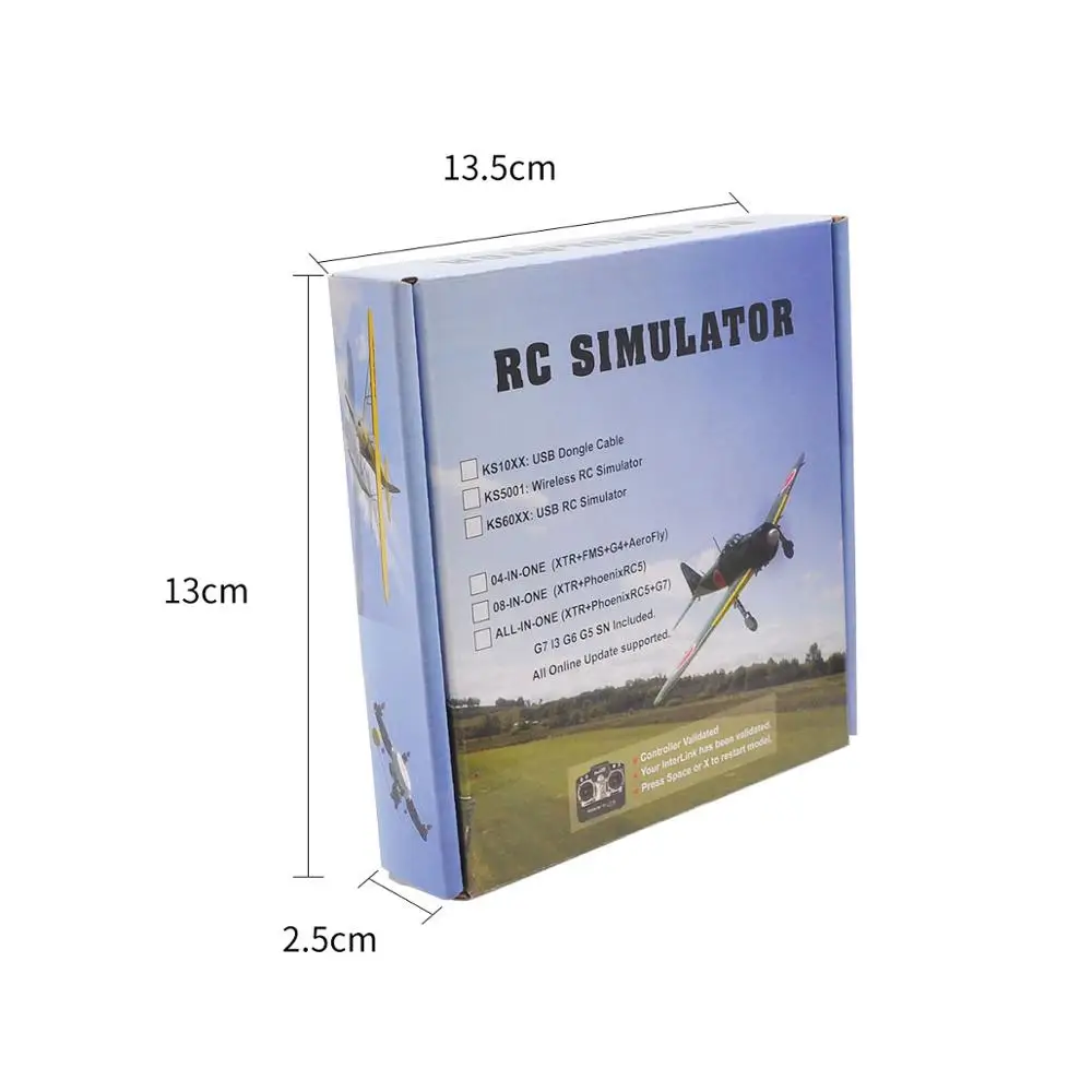 STARTRC 8-в-1 RC симулятор полета/Беспроводной тренажер для Flysky i6x FUTABA Radiolink AT9s at10