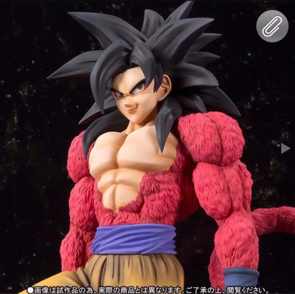 

NEW hot 28cm Dragon Ball GT Super Saiyan 4 Son Goku Kakarotto Action figure collection toys doll Christmas gift no box