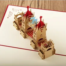Высококачественные 3D бумажные открытки ручной работы на заказ сувенирные открытки Рождественские подарки поздравительные открытки лазерные свадебные приглашения