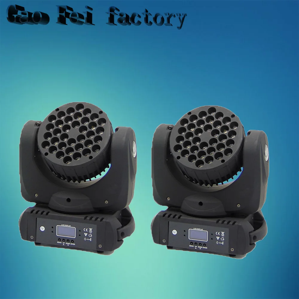 

high quanlity LED Beam Moving Head of dj Light 36x3W RGBW quad LEDs With DMX 16 Channels stage light for For DJ Disco Party