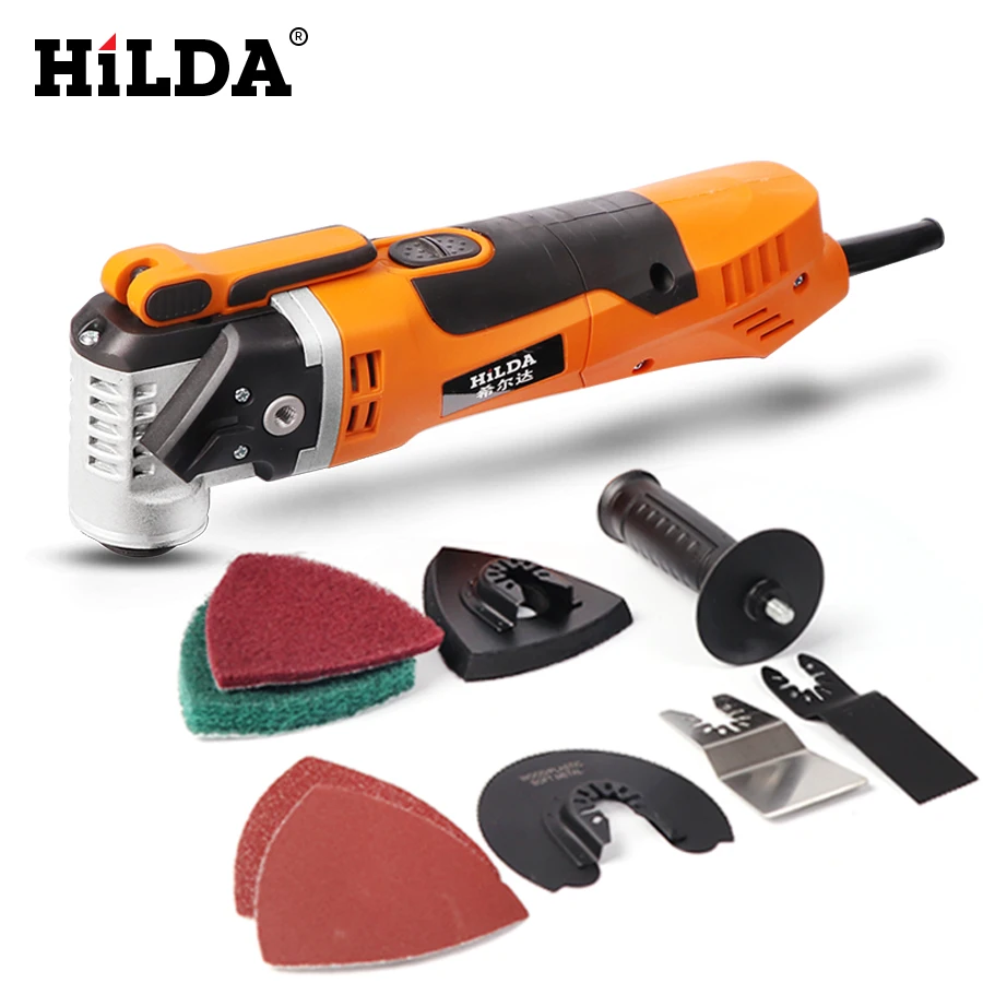  HILDA Renovator Tool Oscillating Trimmer Home Renovation Tool Trimmer woodworking Tools Multi-Funct