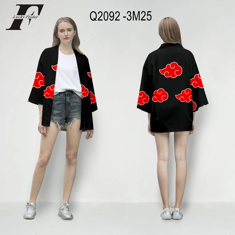

Kpop Naruto Kimono 3D Printed plus size shirt Harajuku Men/Women Shirts Fashion womens tops and blouses Streetwear Clothes