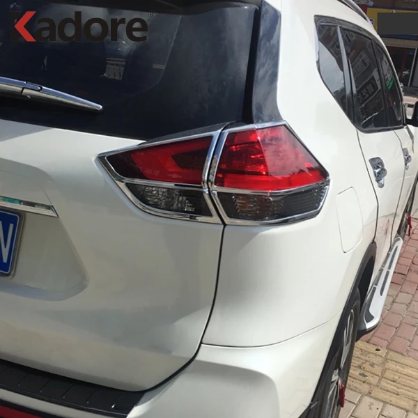 Для Nissan X TRAIL Rogue 2017 2018 2019 задний фонарь лампа детектор рамка ручка Стайлинг ABS