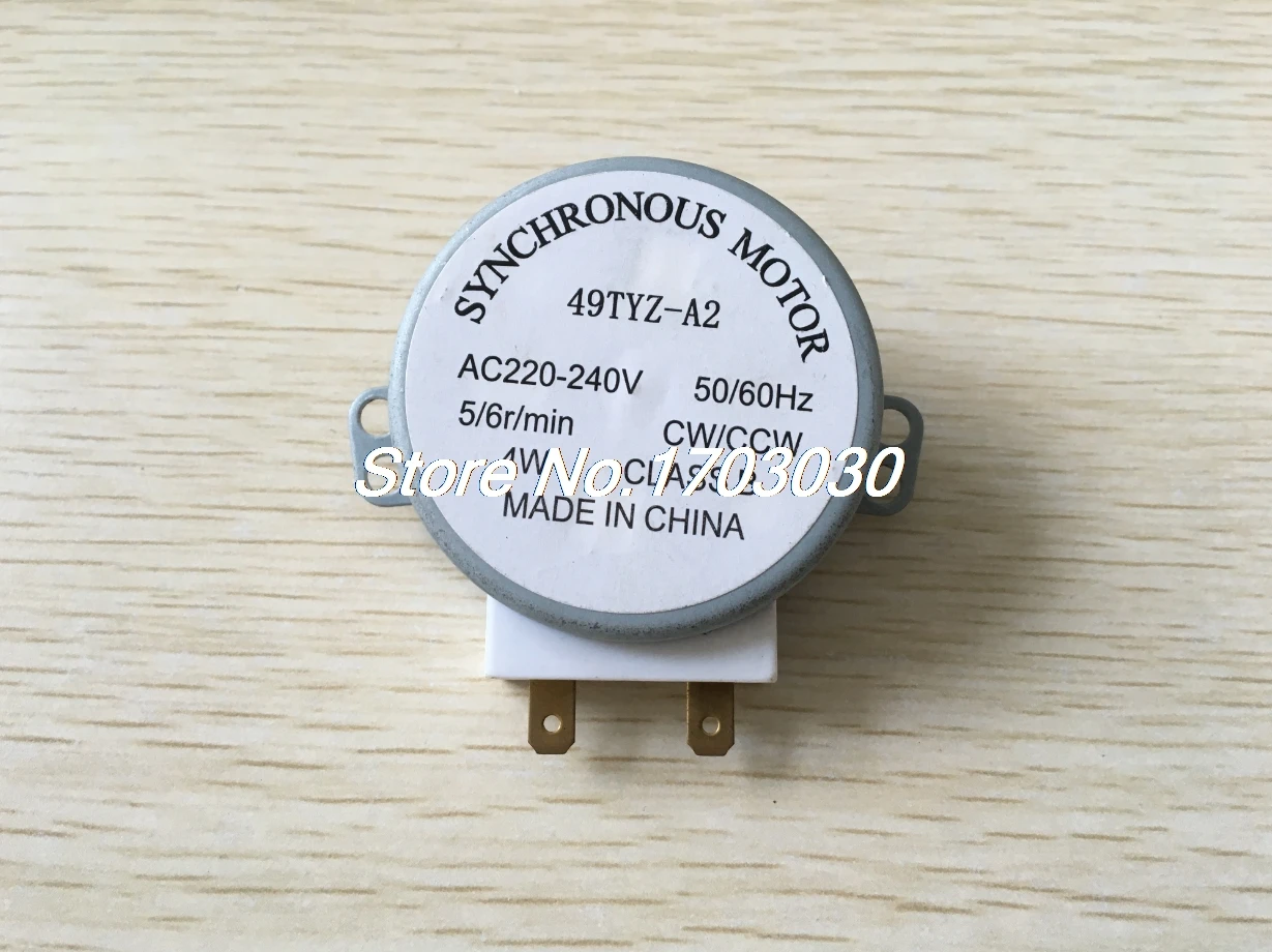 

49TYZ-A2 AC 220-240V 4RPM Synchronous Motor for Microwave Oven