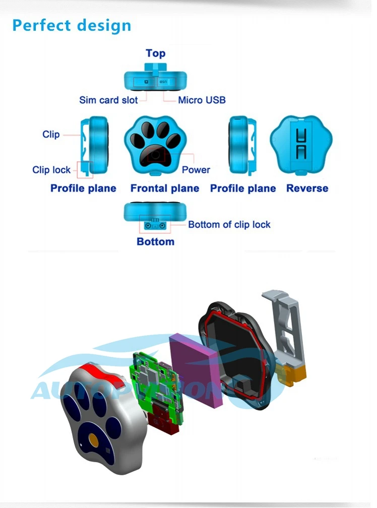 5 шт. V30 Wi-Fi для домашних животных gps-маяк собака Кот противоугонное устройство GSM GPRS APP телефона в режиме реального времени отслеживать сигнал тревоги монитор устройства Global gps расположение