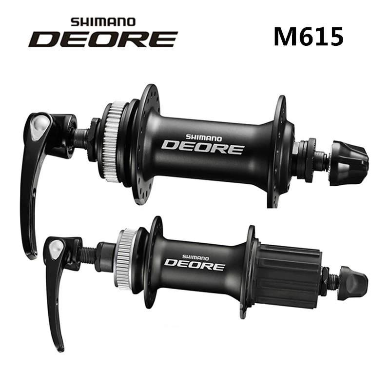 Shimano DEORE M615 32 H Центральный замок велосипедные ступицы передние и задние MTB горный