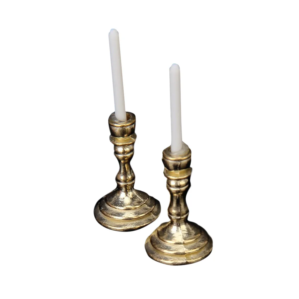 1:12 Miniature candle dollhouse diy doll house decor accessories