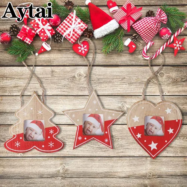 aytai christmas photo frames