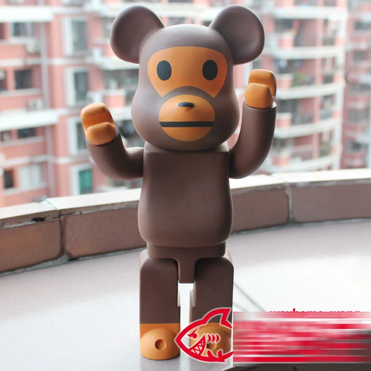 400% bear BABY MILO Fashion Momo Bear Medicom Toys Replica Art Figure as a gift for boyfriends ,girlfriends and students