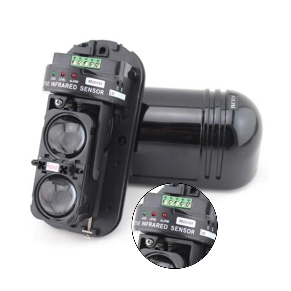 

1 Pair 100m Dual Beam IR Infrared Detector Module Burglar Alarm Home Security NEW