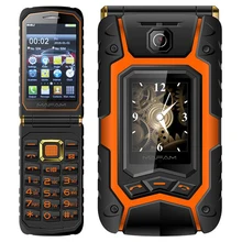 Телефон Land Flip Rover, двойной экран, двойной динамик, две sim-карты, один ключ, циферблат, долгий режим ожидания, 2500 мАч, FM, мобильный телефон