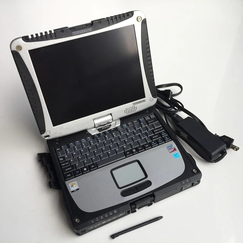 Для volvo truck Интерфейс диагностический инструмент pro сканер Программное обеспечение с ноутбуком CF-19 сенсорный экран ноутбук сенсорный ПК готов к работе