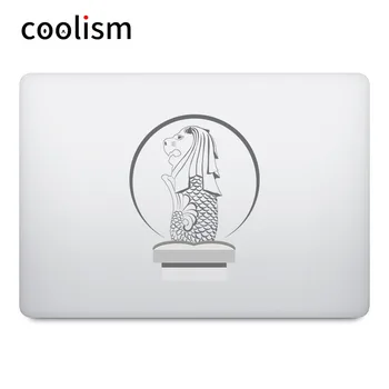 

Singapore Merlion Art Laptop Sticker for Apple Macbook Decal Pro Air Retina 11 12 13 15 inch Mi Mac Surface Book Notebook Skin