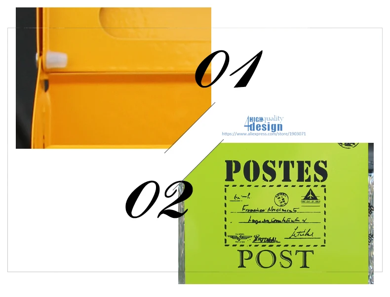 colorful small letter box vintage (19)