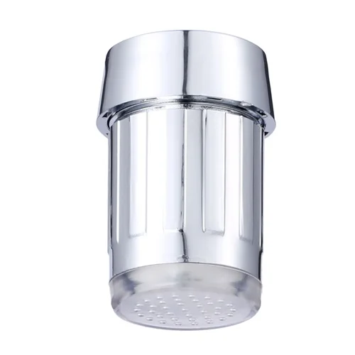 ABS LED Water Faucet Light Single Color Glow Kitchen Tap Bathroom Faucet Accessories 3 Colors Changing with Adapter