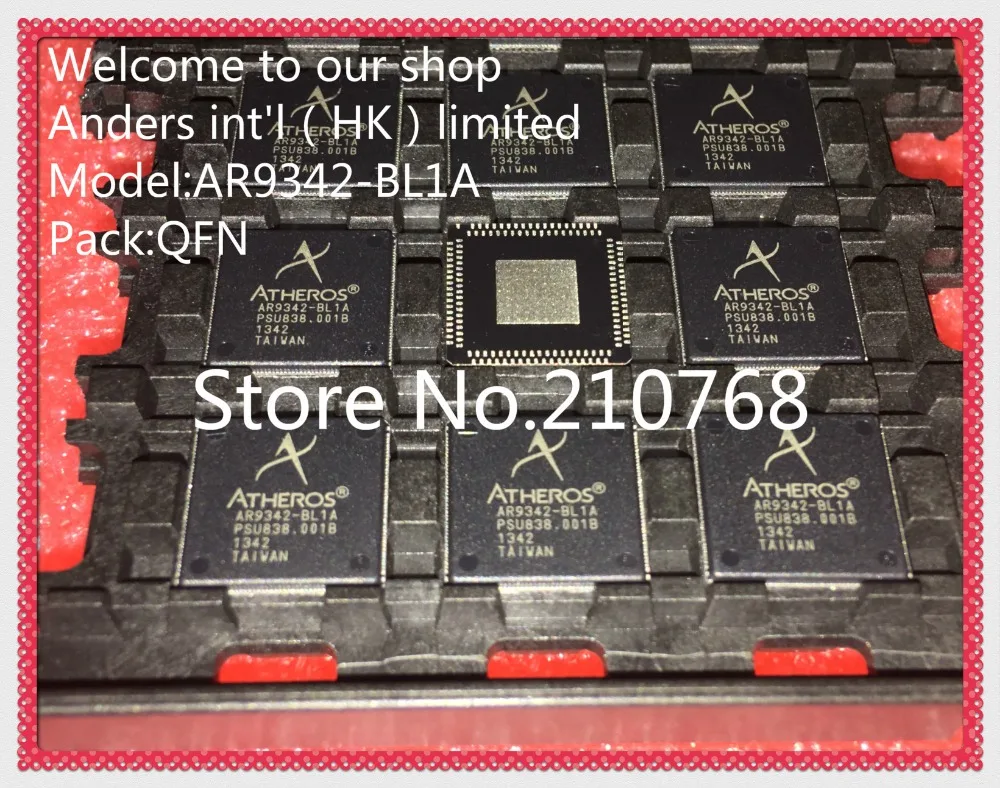 5 шт./лот AR9342-BL1ATR AR9342-BL1A AR9342BL1A AR9342 QFN | Электронные компоненты и принадлежности