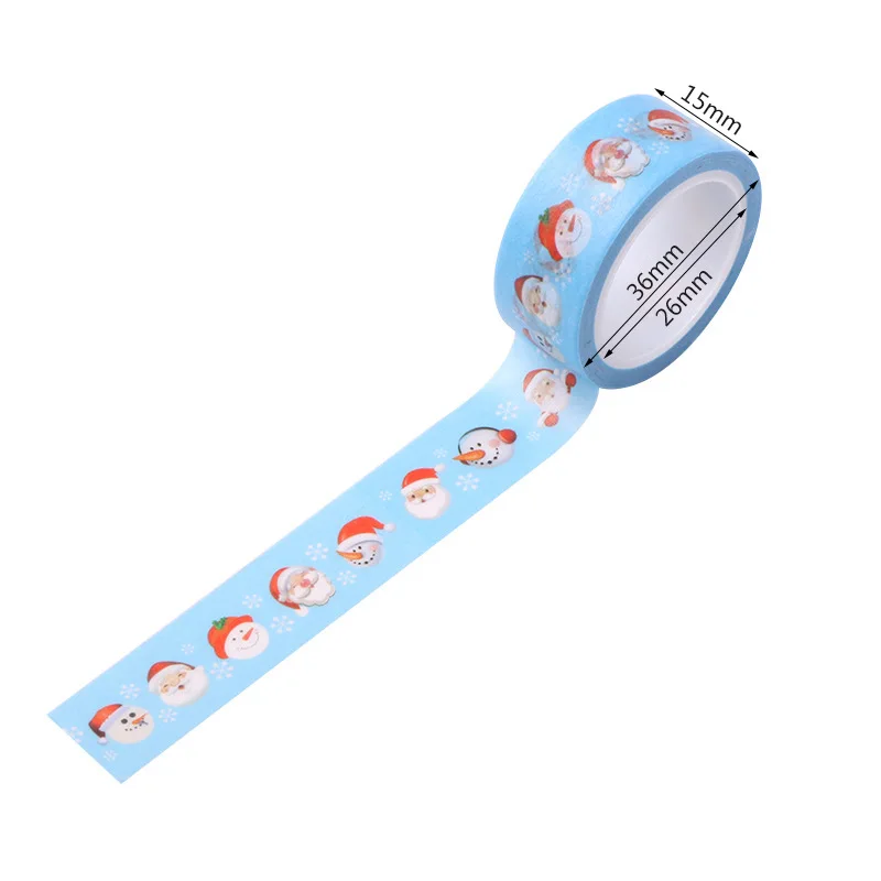 

Santa Claus socks and paper tape roll roll decoration stickers