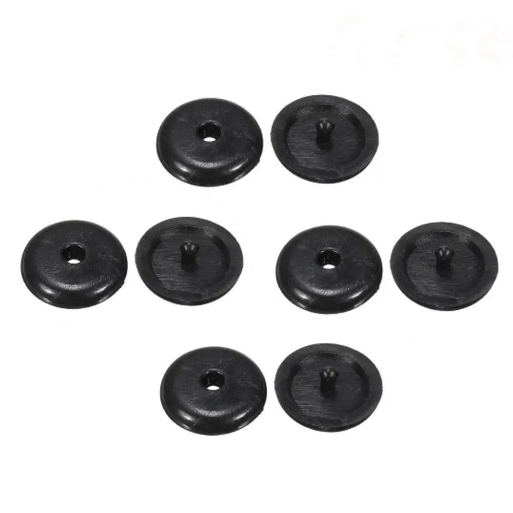 SEKINNEW 10Pcs Auto Teile Schwarz Kunststoff Auto Sicherheit Sitz Gürtel  Stopper Abstand Begrenzung Schnalle Clip Retainer Sicherheitsgurt Stop Taste