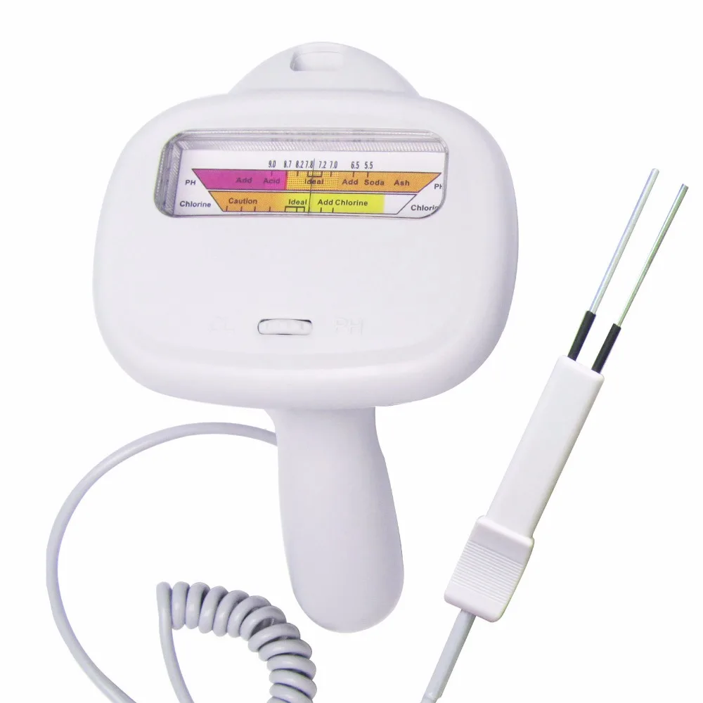 

New Portable pH CL2 Chlorine Level Meter Swimming Pool Spa Water Quality Tester Monitor