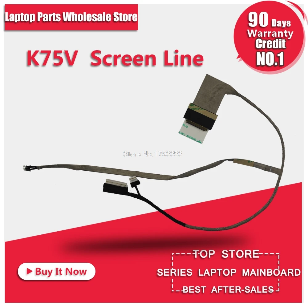 

New original Cable K75V K75VJ K75VM R700VJ For Asus Screen line Work Well Fully test