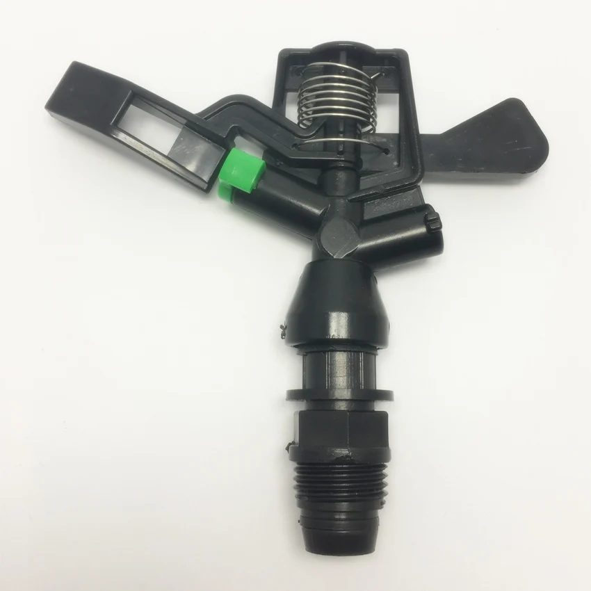 1/2" plastic radial head adjustable plastic rotating lawn water