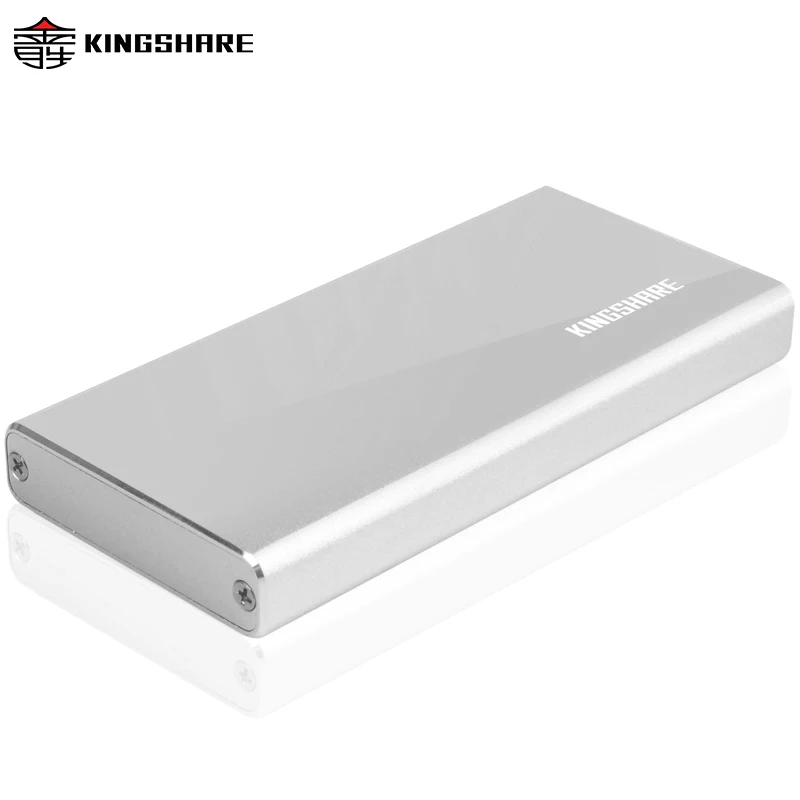 Kingshare msata to usb 3 0 external ssd enclosure adapter case for