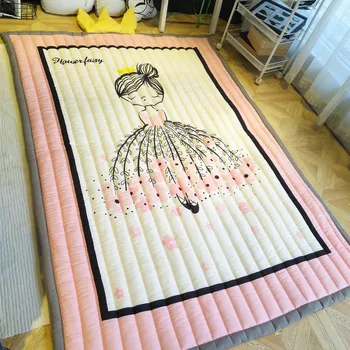 

Cartoon Child Carpet Rugs Game Floor Mat Pink Cute Japanese Tatami Mat Kids Room Carpet Girl Child Christmas Gift