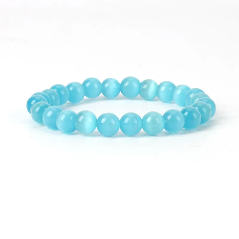 

11 color 8 mm natural stone bracelet opal color natural stone handmade ladies accessories girl jewelry couple friends gifts