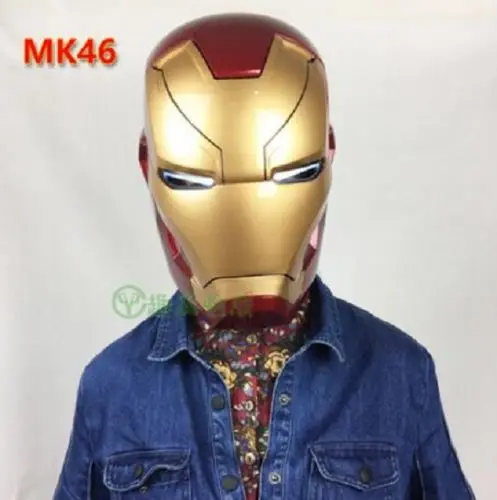 

[Manual Version] CATTOYS 1:1 Iron Man MK46 LED Helmet Replica WITH LED MK 46