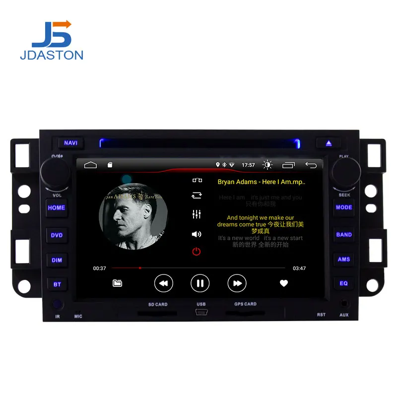  JDASTON Android 10 Car DVD Player For Chevrolet Epica Captiva Lova Aveo Spark Optra Holden GPS 2Din
