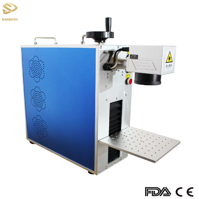 20 w splitting machine laser marking machine fiber marking machine metal laser recorder nameplate laser mach Stainless steel