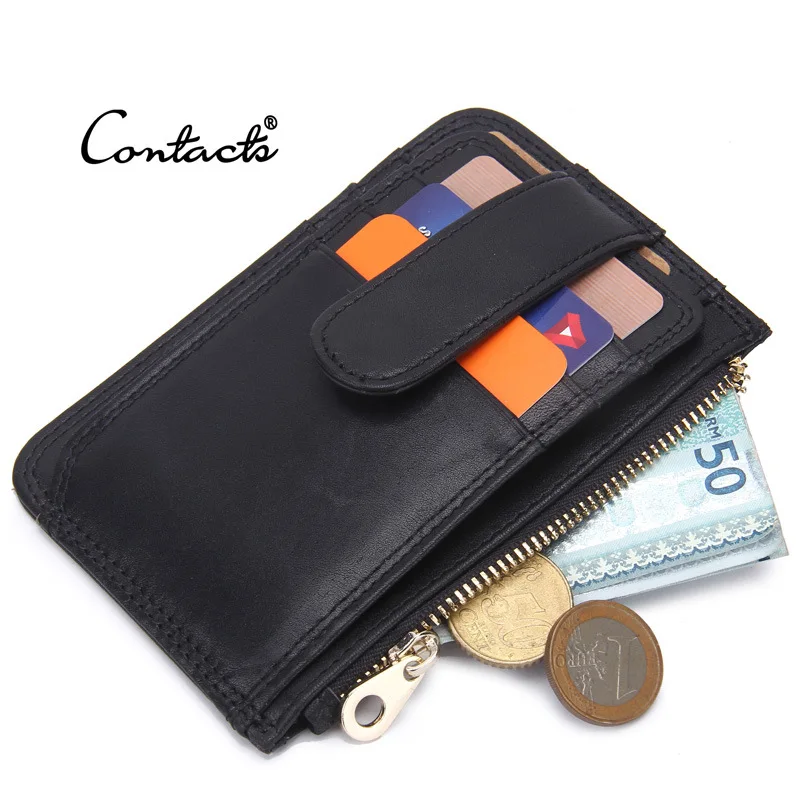 NEW Genuine Leather magic wallet Credit Cart Wallet mini slim wallet