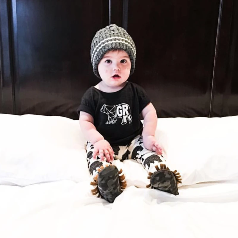 

Summer style infant clothes baby boys clothing sets fashion cartoon printed t-shirt+pants newborn 2pcs baby boy clothes