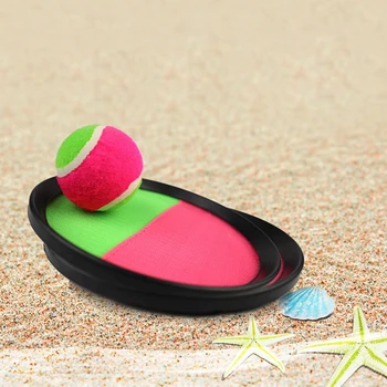 

Kids Children Sucker Sticky Ball Toys Indoor&Outdoor Sport Throw Catch Ball Game Set for Parent-Child Interactive Backyard Beach
