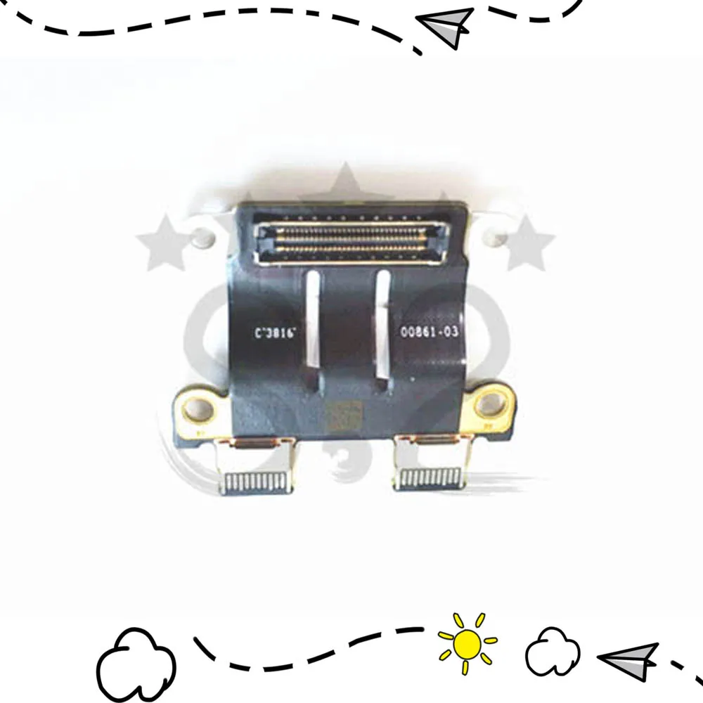 

A1706 A1707 A1708 USB-C For Macbook Pro Retina 13" 15" Type-C Charger DC-IN DC Power Board Connector 2016 Year