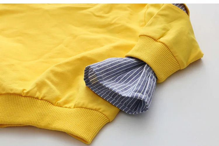 2018 Spring Autumn 2-10 11 12 Years Old Teenager Children Patchwork Fake 2 Pcs Baby Kids Basic Sweatshirt For Girls 11 12 Years (22)