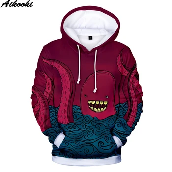 

Hot Sale Octopus 3D Print Hoodies Sweatshirts Boy/Girl Fashion Long Sleeve Hoodies Octopus Print Hoodies Spring Fall Winter Top