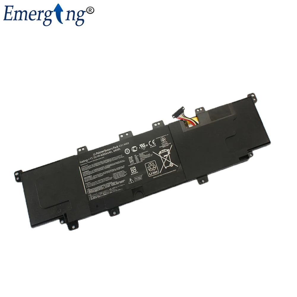 11.1V 44WH New Genuine Original Laptop Battery for ASUS VivoBook S300 S400 S400C S400CA S400E C31-X402 11.1V 44WH New Genuine Original Laptop Battery for ASUS VivoBook S300 S400 S400C S400CA S400E C31-X402