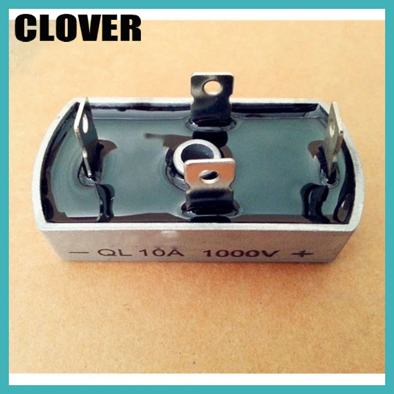 

QL10A single phase diode bridge rectifier generator 1000v 10a rectifier